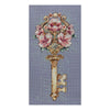 DIY Cross Stitch Kit "Key to Feelings" 5.1x10.2 in