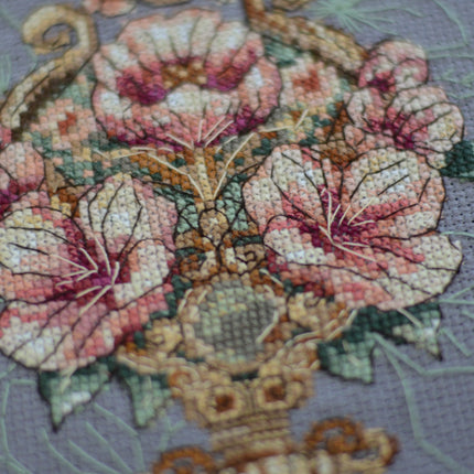 DIY Cross Stitch Kit "Key to Feelings" 5.1x10.2 in