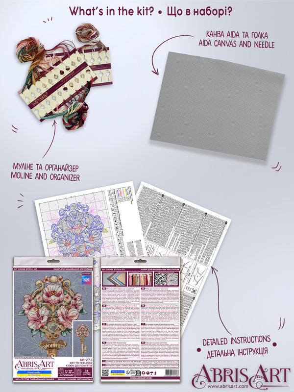 DIY Cross Stitch Kit 