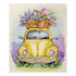 DIY Cross Stitch Kit "Adventures of Provence" 7.5x8.7 in