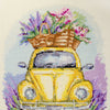 DIY Cross Stitch Kit "Adventures of Provence" 7.5x8.7 in