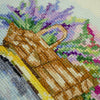 DIY Cross Stitch Kit "Adventures of Provence" 7.5x8.7 in
