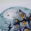 DIY Cross Stitch Kit "Haunted House" 6.7x7.9 in
