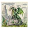 DIY Cross Stitch Kit "Lord of the mountain" 9.8x9.4 in