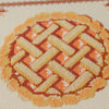 DIY Cross Stitch Kit "Cross-stitch kits Apple pie" 13.8x13.8 in