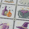 DIY Cross Stitch Kit "Witchcraft for Beginners" 8.3x9.1 in