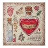 DIY Cross Stitch Kit "Recipe for love" 11.8x11.8 in