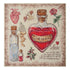 DIY Cross Stitch Kit "Recipe for love" 11.8x11.8 in