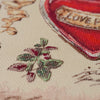 DIY Cross Stitch Kit "Recipe for love" 11.8x11.8 in