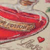 DIY Cross Stitch Kit "Recipe for love" 11.8x11.8 in