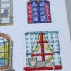 DIY Cross Stitch Kit "9 little cozy tales" 7.1x9.4 in