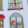 DIY Cross Stitch Kit "9 little cozy tales" 7.1x9.4 in