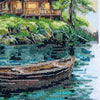 DIY Cross Stitch Kit "Silence in the forest" 7.9x13.8 in
