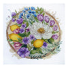 DIY Cross Stitch Kit "A floral moment" 10.2x10.2 in