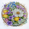 DIY Cross Stitch Kit "A floral moment" 10.2x10.2 in