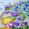 DIY Cross Stitch Kit "A floral moment" 10.2x10.2 in