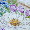 DIY Cross Stitch Kit "A floral moment" 10.2x10.2 in