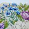 DIY Cross Stitch Kit "A floral moment" 10.2x10.2 in