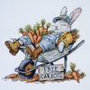 DIY Cross Stitch Kit "Free carrots " 7.9x7.1 in