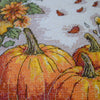 DIY Cross Stitch Kit "Autumn garden palette" 6.3x9.4 in