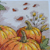DIY Cross Stitch Kit "Autumn garden palette" 6.3x9.4 in