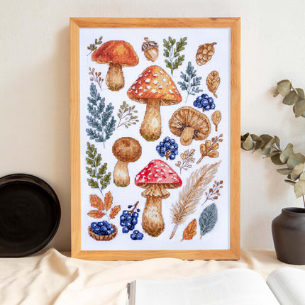 DIY Cross Stitch Kit "Forest collection" 7.5x11.4 in