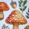 DIY Cross Stitch Kit "Forest collection" 7.5x11.4 in