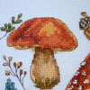 DIY Cross Stitch Kit "Forest collection" 7.5x11.4 in