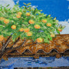 DIY Cross Stitch Kit "Mediterranean reverie" 7.1x13.4 in