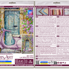 DIY Cross Stitch Kit "La Dolce Vita" 6.3x9.8 in