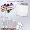 DIY Cross Stitch Kit "La Dolce Vita" 6.3x9.8 in