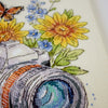 DIY Cross Stitch Kit "Catch the Moment " 7.9x7.9 in