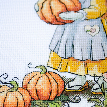 DIY Cross Stitch Kit "From Mama Bunny, with Love" 5.9x8.3 in