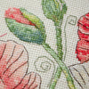 DIY Cross Stitch Kit "Poppins Bloom" 11.8x11.8 in