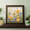 DIY Cross Stitch Kit "Whispering Grass" 10.2x10.2 in