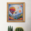 DIY Cross Stitch Kit "Flight towards the sun" 9.8x11.4 in
