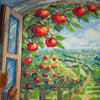 DIY Cross Stitch Kit " In the Apple Paradise" 9.4x12.6 in