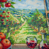DIY Cross Stitch Kit " In the Apple Paradise" 9.4x12.6 in