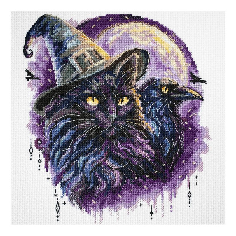 DIY Cross Stitch Kit "Magic shadows" 7.9x8.7 in