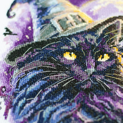 DIY Cross Stitch Kit "Magic shadows" 7.9x8.7 in