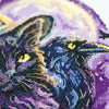 DIY Cross Stitch Kit "Magic shadows" 7.9x8.7 in