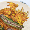 DIY Cross Stitch Kit "Keeper of Wisdom" 5.1x5.9 in