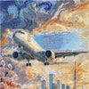 DIY Cross Stitch Kit " Above the sky" 6.7x9.1 in