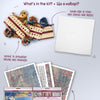 DIY Cross Stitch Kit " Above the sky" 6.7x9.1 in