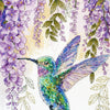 DIY Cross Stitch Kit "Cross-stitch kits The flight of the hummingbird" 9.8x11.8 in