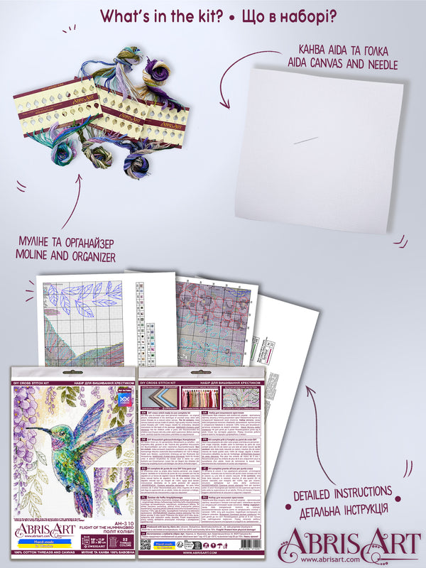 DIY Cross Stitch Kit 