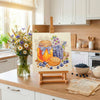 DIY Cross Stitch Kit "Taste of Summer" 7.5x7.5 in