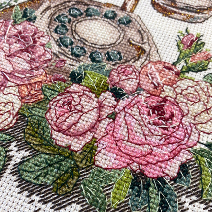 DIY Cross Stitch Kit "Cross-stitch kits Waiting for Your Call " 7.9x6.3 in