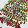 DIY Cross Stitch Kit "Reader's Christmas tree " 5.5x8.7 in