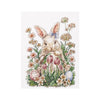 DIY Cross Stitch Kit "Easter bunny waiting" 6.7x9.4 in